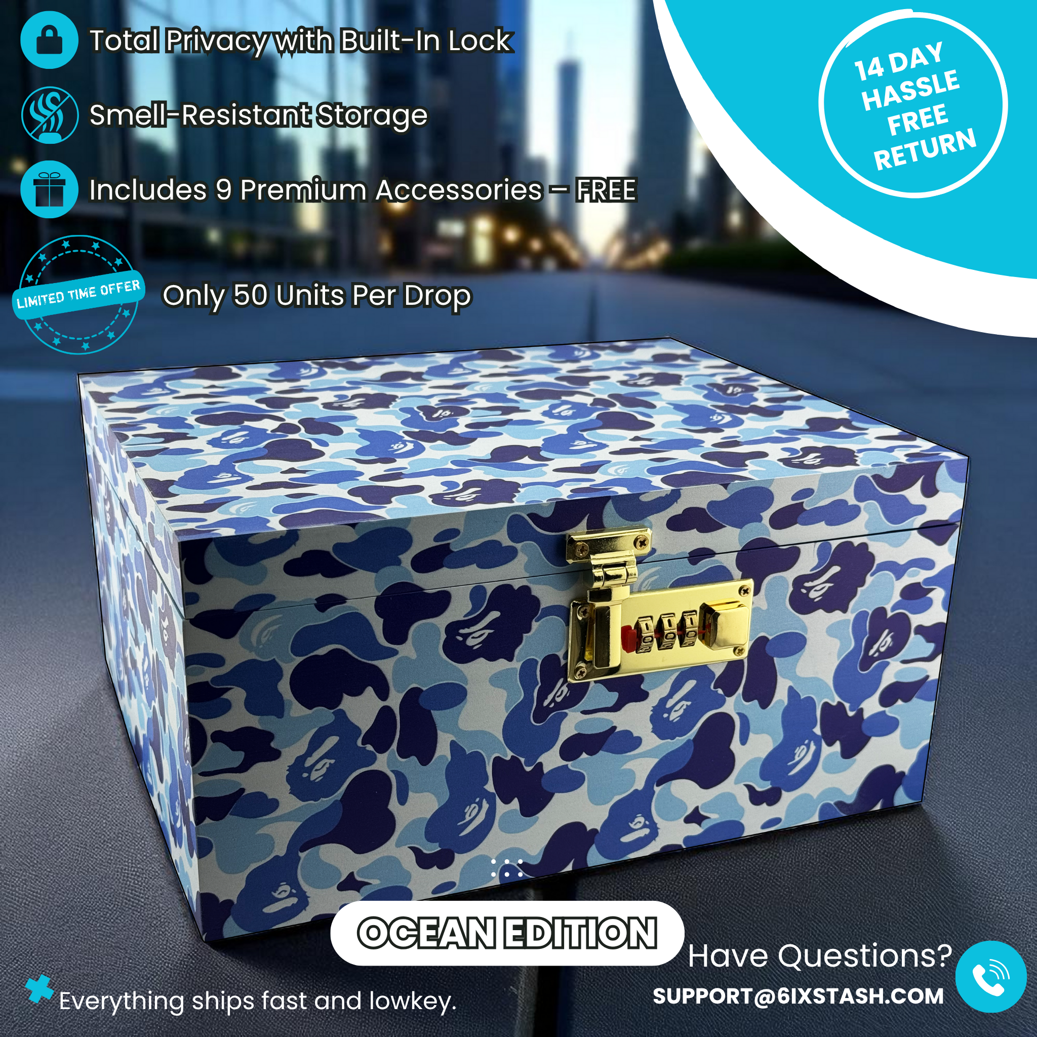 Ocean Stashbox Pro Kit