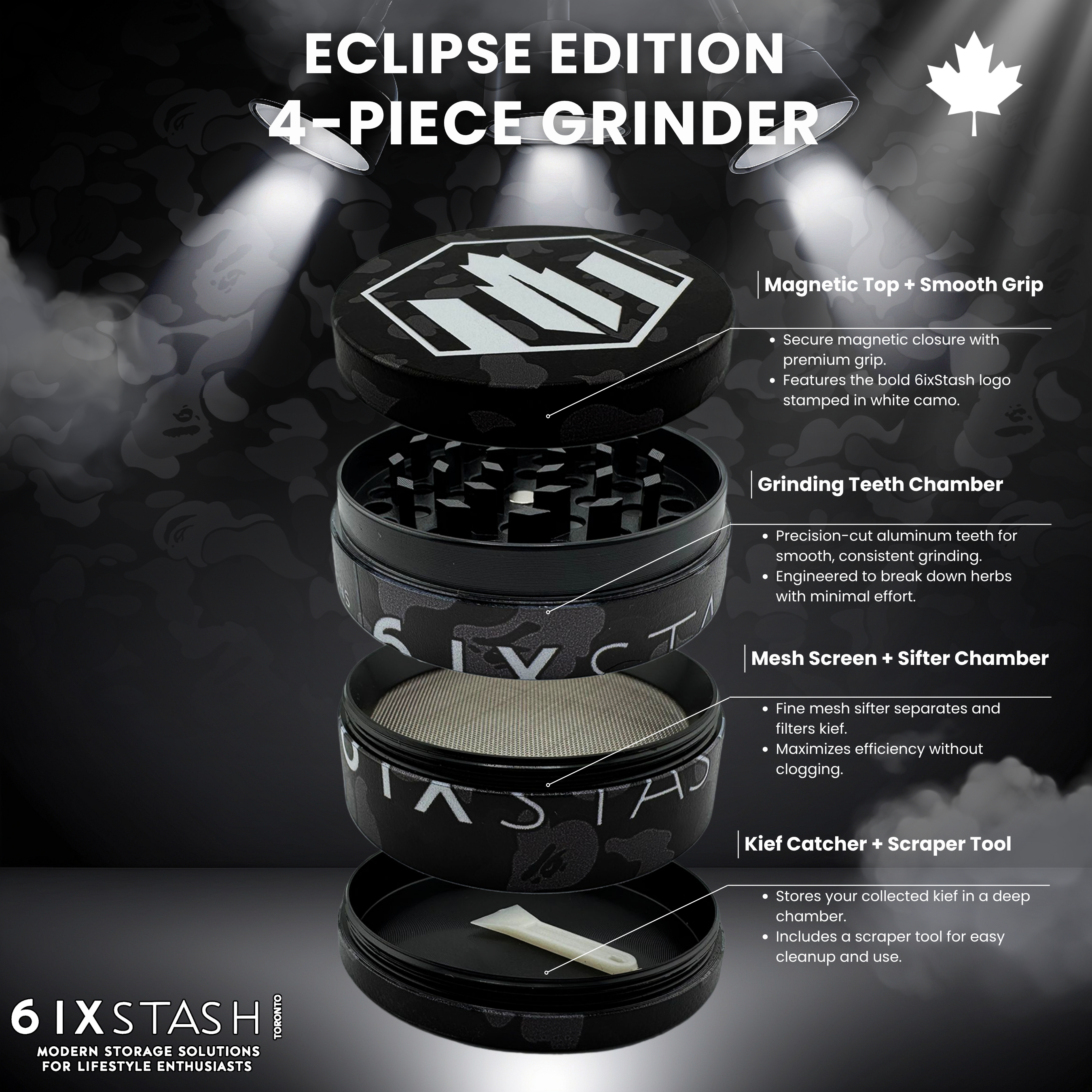 6ixStash Grinder – Limited Editions