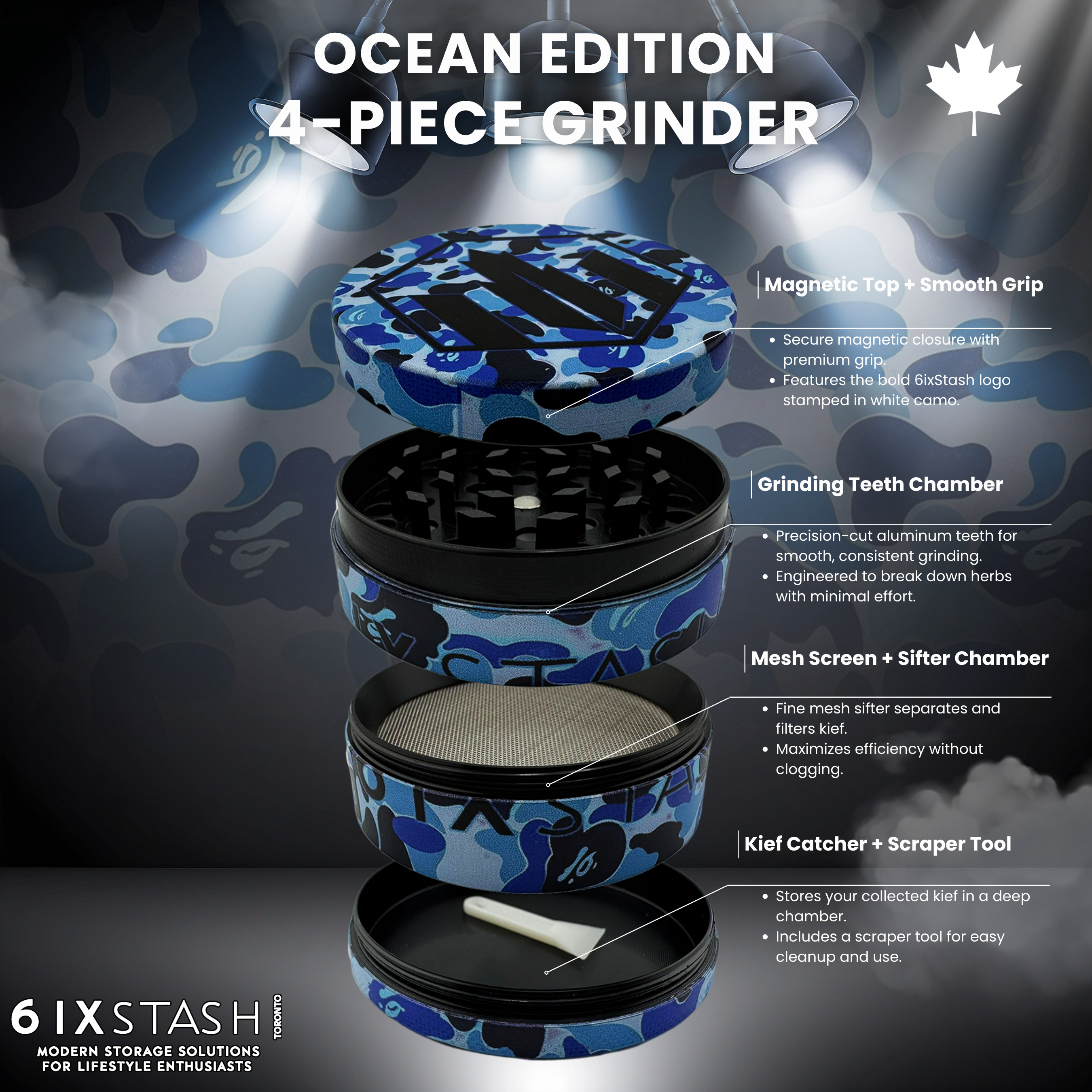 6ixStash Grinder – Limited Editions